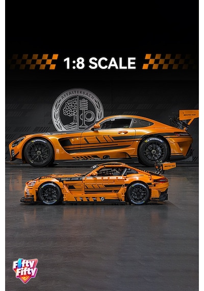 Cada Master 1:8 Mercedes-amg Gt3 C64008w 5466 Parça Premium Yarış Aracı Yapım Seti -ffc64008w-5466p