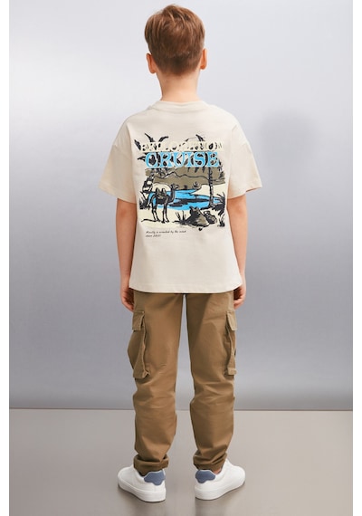 Grimelange ORAN Erkek Bej T-Shirt