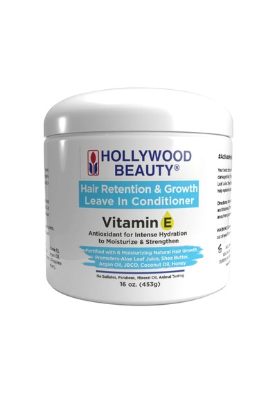 Hollywood Beauty Vitamin E Durulanmayan Saç Kremi 453gr