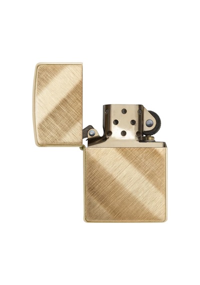 Zippo Çakmak 29675 Klasik Diagonal Weave Brass. Taşlanmış Örgü