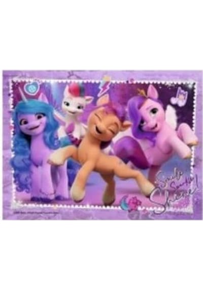 Ravensburger 12/16/20/24 Parça Puzzle My Little Pony 4 İn Box 031214