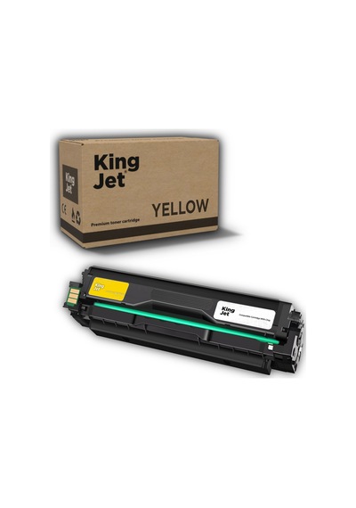 Kingjet Samsung Uyumlu Clt-y504s Standart Kapasiteli Sarı Yellow Çipli  Uyumlu Toner