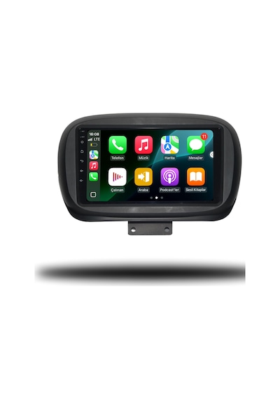 Carplayer Fiat 500x 2014-2022 Uyumlu Android Multimedya 6gb Ram 128gb Hafıza
