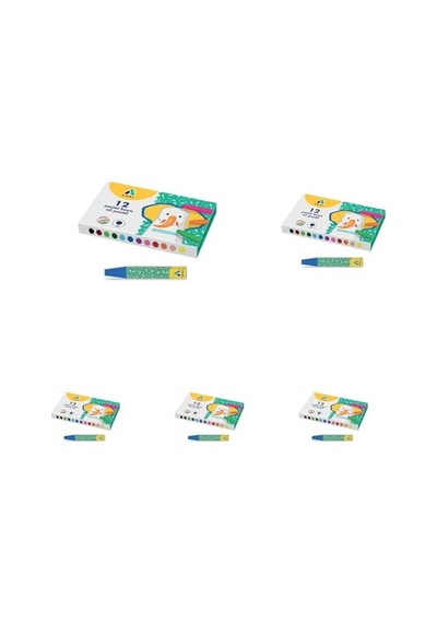 Pastel Boya, 12 Renk, 4280837002 5li Paket Diğer
