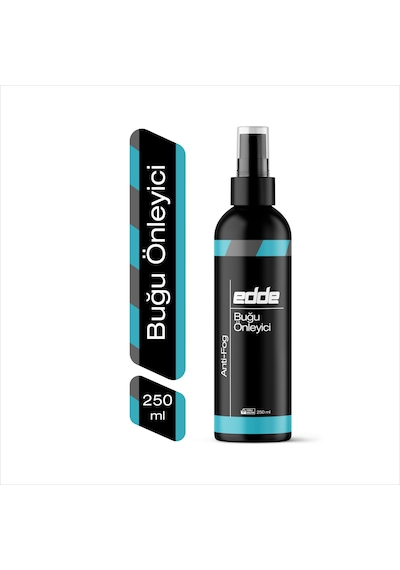 Edde Araba Araç Oto Cam Buğu Giderici Buğu Önleyici Sprey Buhar Önleyici Anti-fog 250 Ml Oto Detailing