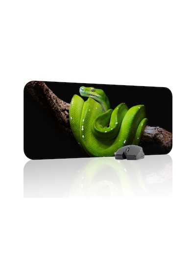 Yılan Kaymaz Dikişli Kauçuk Oyuncu Mousepad V4 - 70x30 Xl Gaming Mouse Pad Fare Altlığı