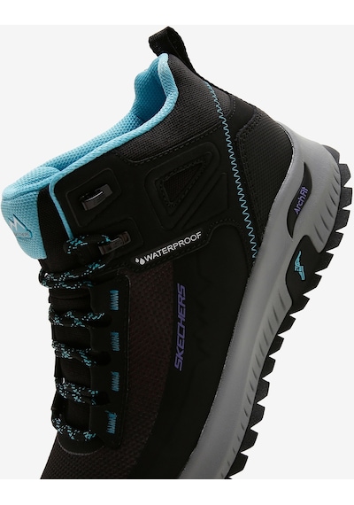 Skechers Arch - Fit Discover - Elevation Kadın Siyah Outdoor Bot 180086 Bkbl Siyah