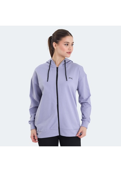 Slazenger KATHLEENA IN Kadın Sweatshirt Mor