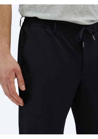 Kip Lacivert Düz Dokuma Casual Pantolon Lacivert