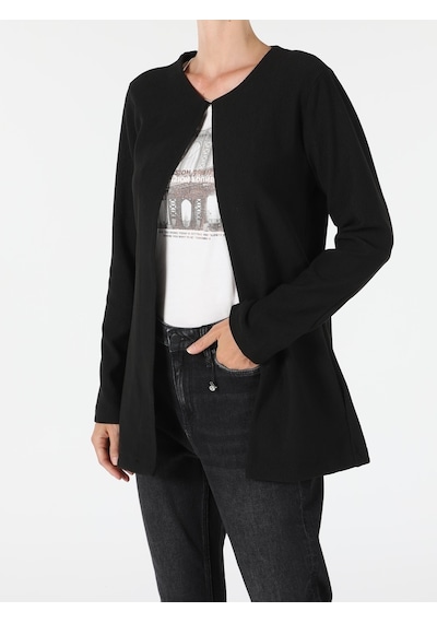 Colin's Regular Fit Siyah Kadın Ceket CL1055762_Q1.V2_BLK