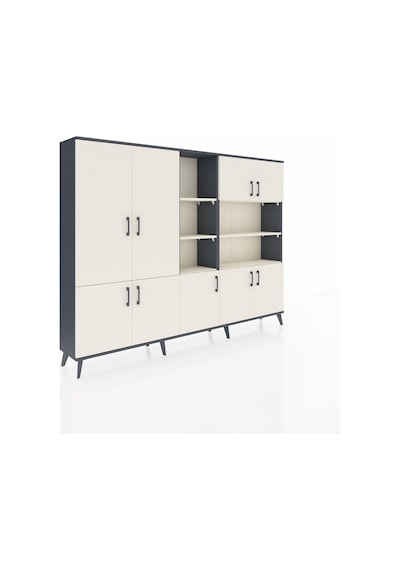 Arges Dolap 14 Raflı 9 Kapaklı 220x30x163 Antrasit-aytaşı Antrasit-aytaşı Arges Dolap 14 Raflı 9 Kapaklı 220x30x163 Antrasit-aytaşı Antrasit-aytaşı