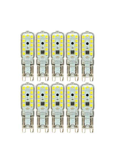 10 Adet Osaka 5w 6500k Beyaz Işık G9 Duylu Led Kapsül Ampul