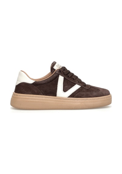Beety 26by227.170 Kadın Hakiki Deri Klasik Sneaker Kahverengi