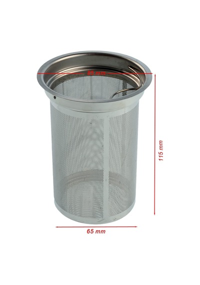 Kg-part Çay Makinesi Metal Demlik Süzgeci 6.5 X 11.5 Cm