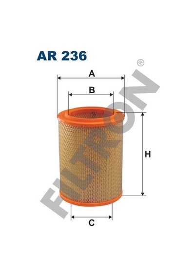 FILTRON AR236 HAVA FİLTRESİ RENAULT R5 I 1.4  ALPİNE TURBO 108HP