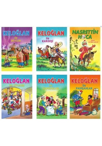 Keloğlan Serisi (6 Kitap Takım)- Damla Yayınevi