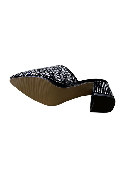 Miçe Shoes Kadın Kalın Topuk Burnu Kapalı Taşlı Terlik Siyah Gümüş Taşlı - 873531452 Siyah Gümüş Taşlı Miçe Shoes Kadın Kalın Topuk Burnu Kapalı Taşlı Terlik Siyah Gümüş Taşlı - 873531452 Siyah Gümüş Taşlı