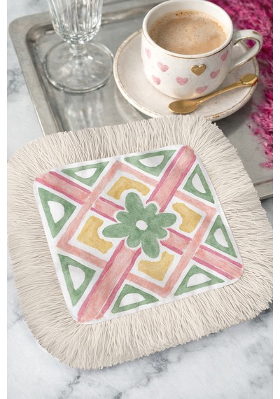 Çiçek Motifli Saçaklı Sunum Peçetesi-pastel Nostaljik Pembe Yeşil Krem Bardak Altlığı Servis Mendili Fırtına Nane Yeşili Çiçek Motifli Saçaklı Sunum Peçetesi-pastel Nostaljik Pembe Yeşil Krem Bardak Altlığı Servis Mendili Fırtına Nane Yeşili