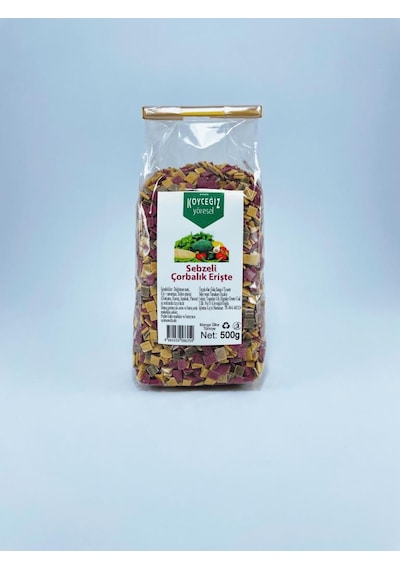 Kb Köyceğiz Yöresel Sebzeli Çorbalık Erişte 500 G