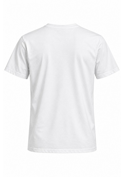 Coal City Erkek Beyaz Oversize %100 Pamuk Basic T-shirt