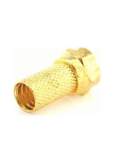 Teknogreen Tg-F200G Rg6 F Konnektör 20MM Gold