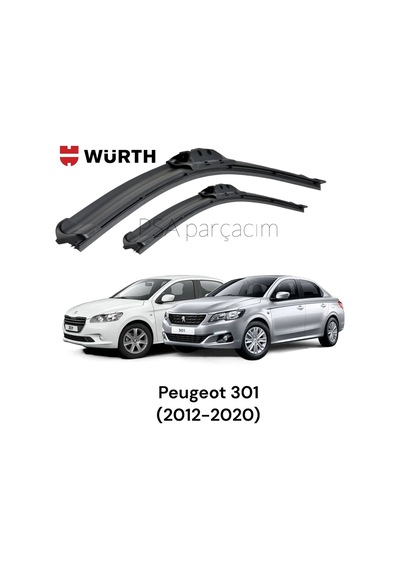 Peugeot 301 Silecek Takımı 2012-2020 2'li