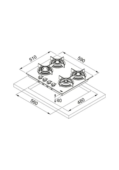 Franke FMA 97 P AS TBK - FHCR 604 4G HE BK C -FNO 605 BK Siyah Airfry Ankastre Set