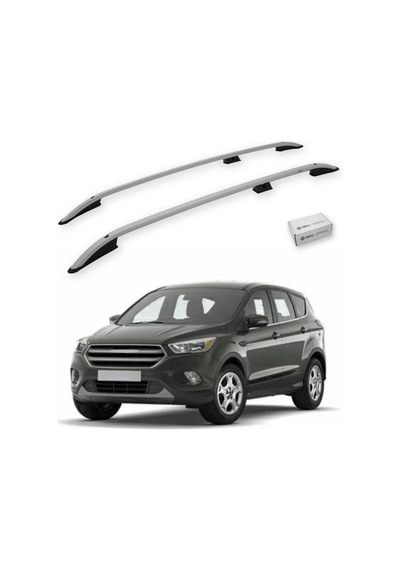Turtle Ford Kuga C520 2013-2019 Tavan Çıtası Crown Gri