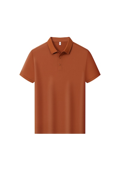 New Performance.arw98295.serintutan-antibakteriyel-yüksek Kalite.çıtçıtlı Polo T.shirt Turuncu