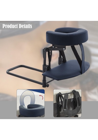 Fashioncha Ev Yatak Seti Yüz Yastıklı Masaj Seti Ayarlanabilir Kafalık El Dayanağı Rahatlama İçin Pu Süngerden Yapılmış Ergonomik Destek, Gri Mavi Fashioncha Ev Yatak Seti Yüz Yastıklı Masaj Seti Ayarlanabilir Kafalık El Dayanağı Rahatlama İçin Pu Süngerden Yapılmış Ergonomik Destek, Gri Mavi