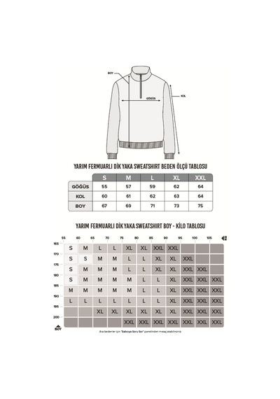 Tudors Kadın Relax Fit Rahat Kesim Pamuklu İçi Polarlı Yarım Fermuarlı Yeşil Dik Yaka Sweatshirt-41657