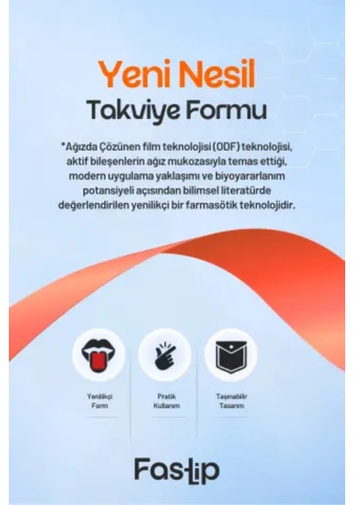 Fastlip Biotin Strip Form - 30 Film Tablet