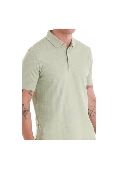Hatemoğlu Yeşil Regular Fit Düz Merserize Polo Yaka 100% Pamuk Tişört 35362024c020 16-0110tpx Yeşil