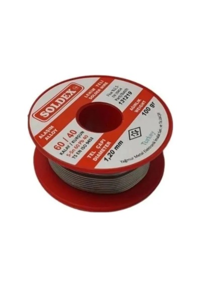 Jenerik 60/40 Lehim Teli 100 Gr 1.20 Mm Sn:60 / Pb:40