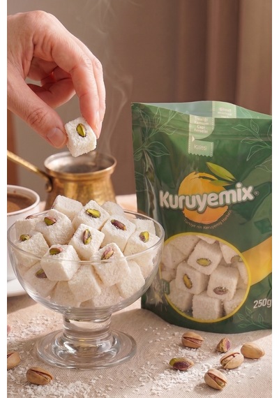 Paşa Lokum Antep Fıstıklı - Yumuşak Dokulu, Geleneksel Ve Özel Lezzet 1kg