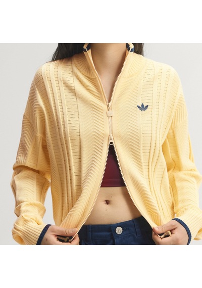 Adidas Kr7047 Knıt Fb Tt Kadın Eşofman Üstü Sarı