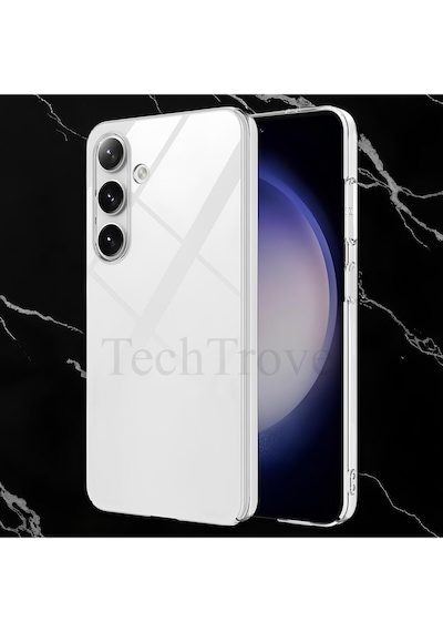 Samsung Uyumlu Galaxy S25 Plus Kılıf Şeffaf Sert Darbe Korumalı A++ Kalite Kapak