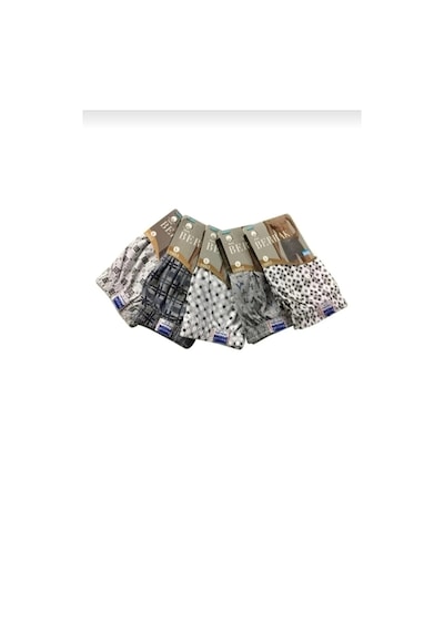 Berrak 1053 6'Lı Erkek Boxer Çok Renkli