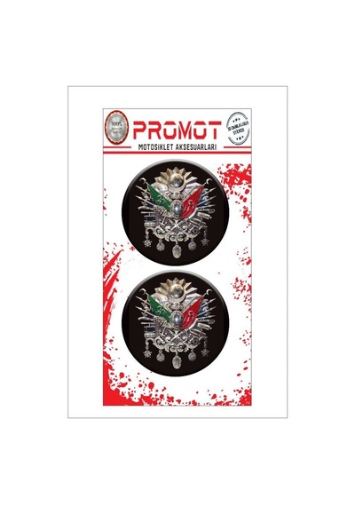 Osmanlı Tuğra Tasarım Damla Logo Sticker Diğer