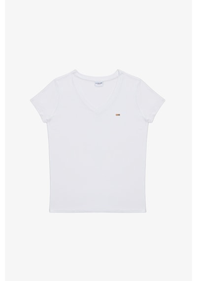 U.S. Polo Assn. U.s. Polo Assn. Kadın Beyaz Tişört Basic 50323448-vr013