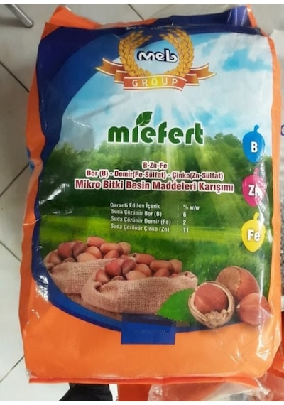 1 KG Miefert Bzn Fe Mikro Bitki Besin Maddeleri Karışımı Gübre