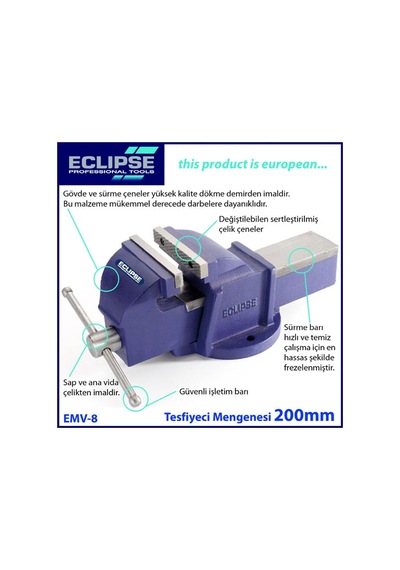 Eclipse Emv-8 Tesfiyeci Mengenesi 200 MM