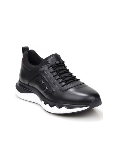 Forelli Pisagor Ps-1700 Hakiki Deri Erkek Sneakers & Spor Ayakkabı Siyah - Beyaz