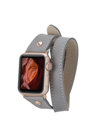 Apple Watch Uyumlu Deri Kordon 42-44-45mm Slim Dt Rgrst9 Diğer