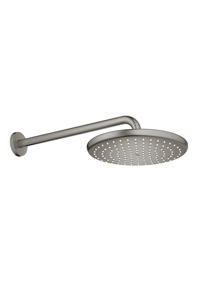 Grohe Tempesta 250 Tepe Duşu Set 380 Mm, 1 Akışlı Brushed Hard Graphite 26663al0 Metalik