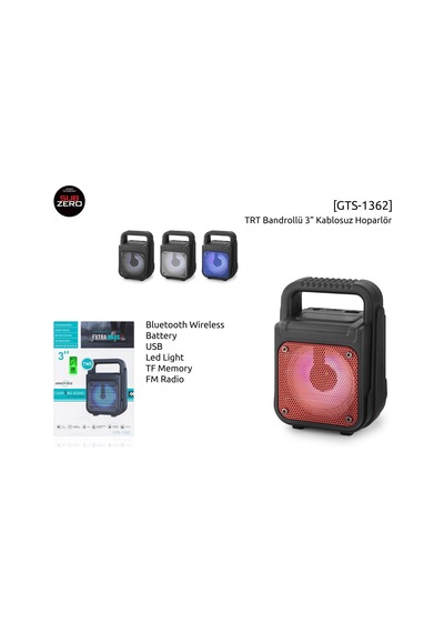 Greatnice GTS-1362 3’’ Bluetooth Hoparlör