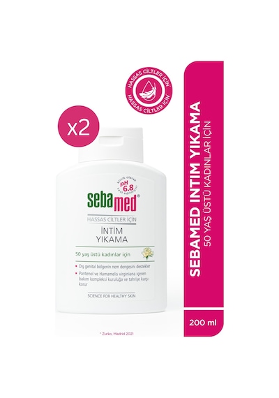 Sebamed Intim Menapoz Likit - Genital Bölge Temizleyici 200 Ml X 2