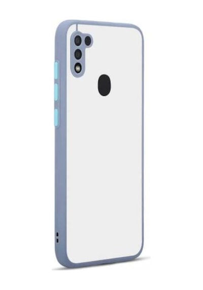 Galaxy A11 Kılıf Zore Hux Düğme Ve Kapak Zıt Renk Kılıf