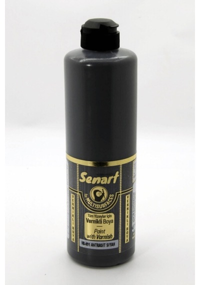 Senart Multisurface Vernikli Boya 500 Ml. Vb91 Antrasit Siyah Karışık Karışık