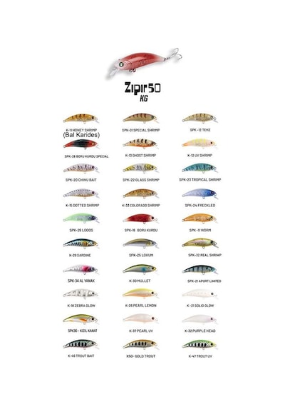 Hanfish Zıpır Kg 50 MM 4,5 G Lrf Maket Balık